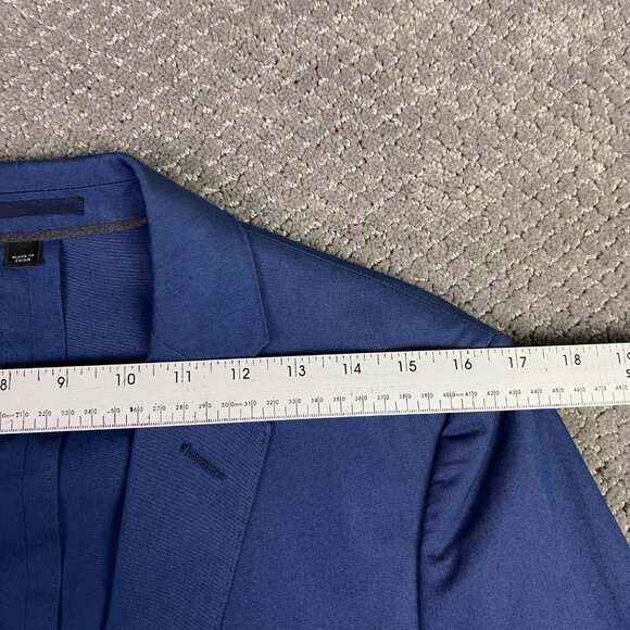 NWT J.CREW Ludlow Cotton Blazer Sport Coat Men's 36R Larusmiani Blue - Picture 11 of 15